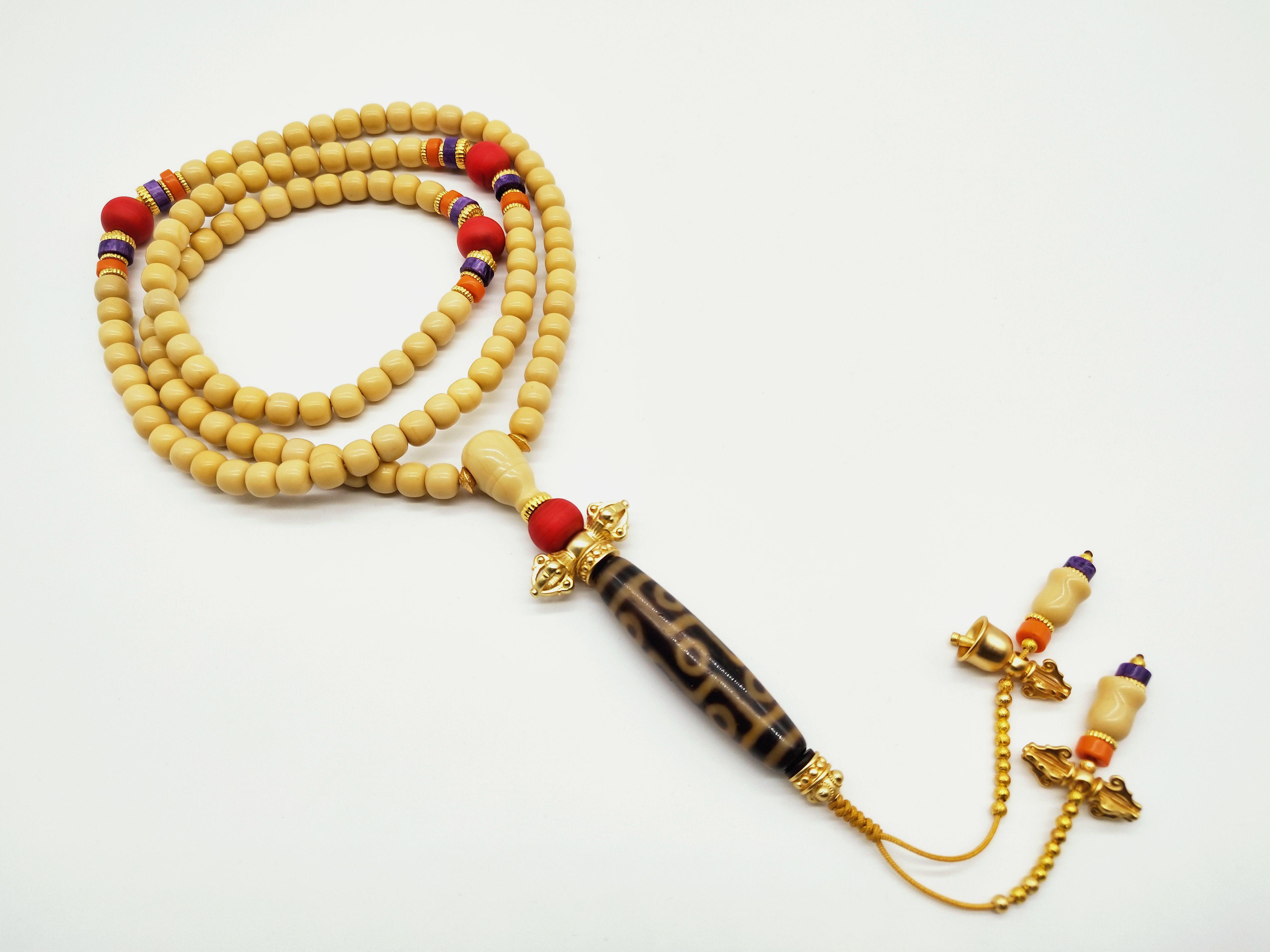 念珠手串图片大全欣赏,108颗大念珠图片欣赏