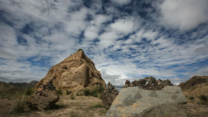 经典传奇血渭一号大墓九层妖塔,血渭一号大墓之前的样子