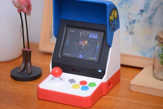 迷你复古街机试玩,snk街机游戏机