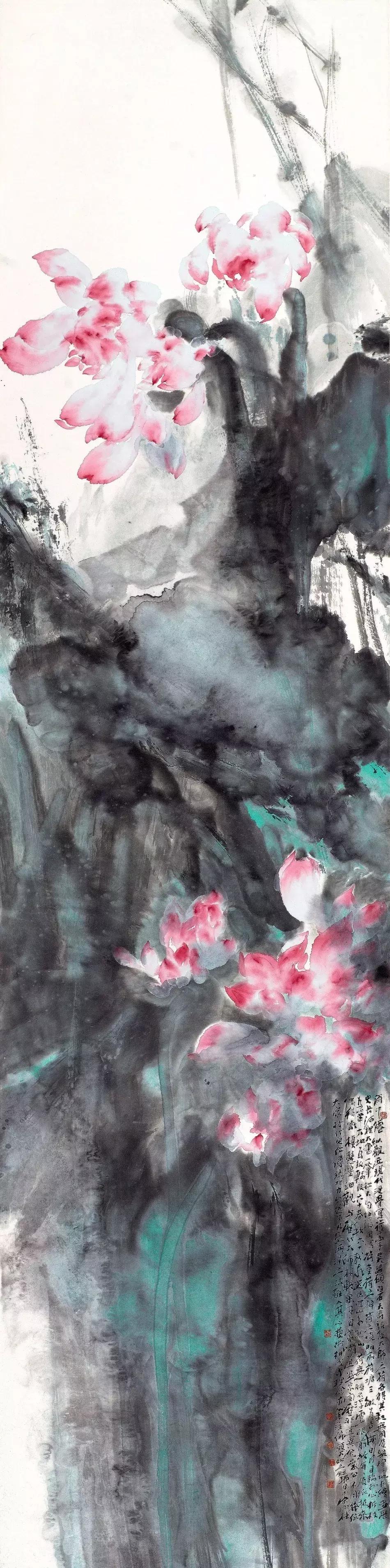 画家宋雨桂作品欣赏,宋雨桂山水书画作品