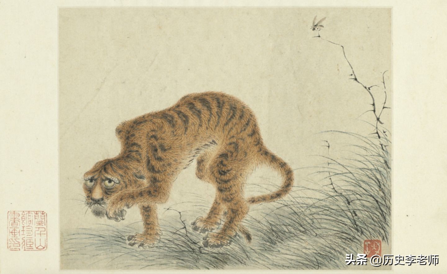 老虎为什么能画成病猫,把老虎画成病猫却成了传世名画
