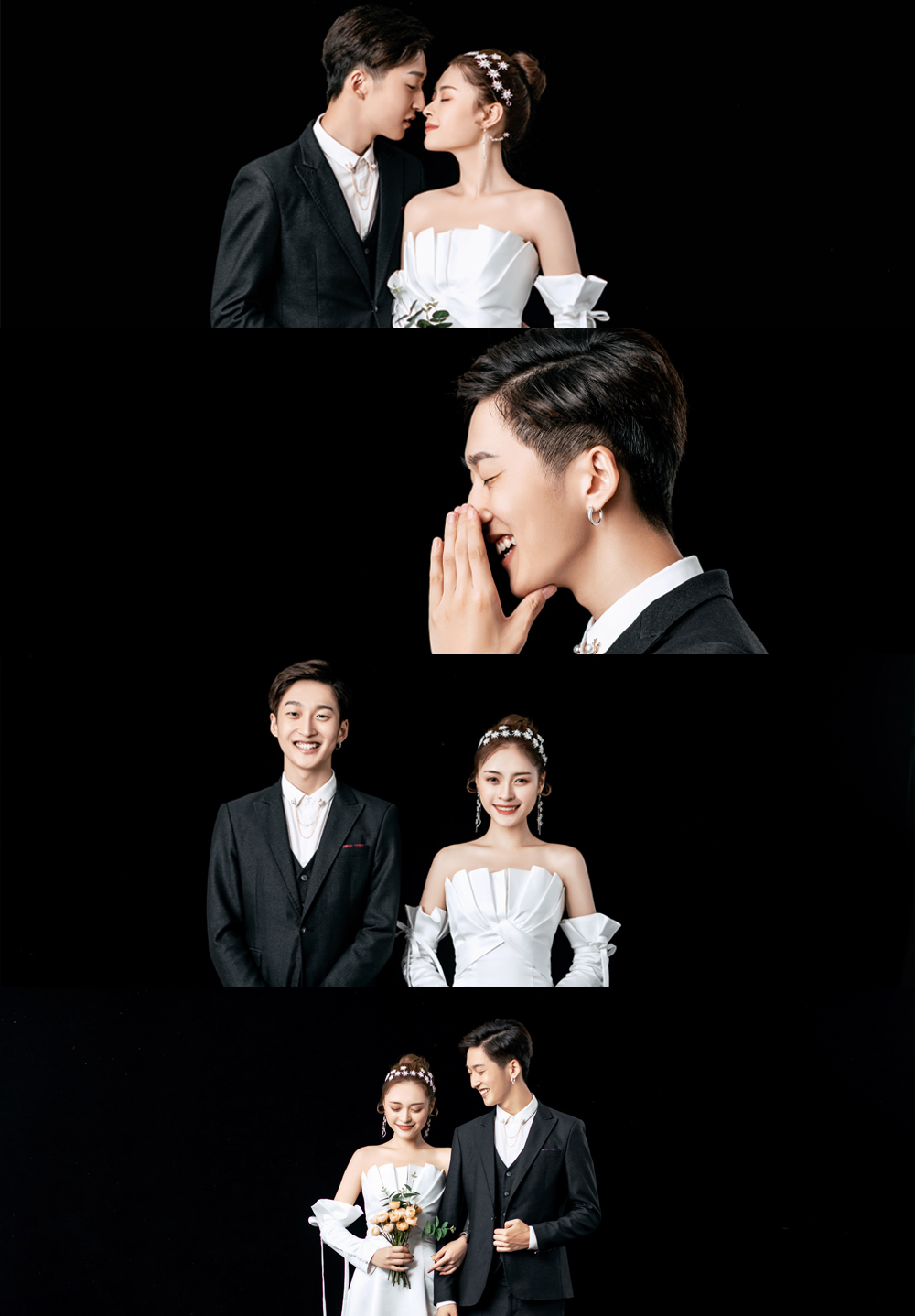 拍摄婚纱照选衣服技巧,拍婚纱照选服装的技巧