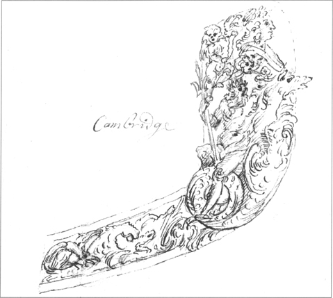 王权象征图,英国18世纪海军风帆战舰设计图