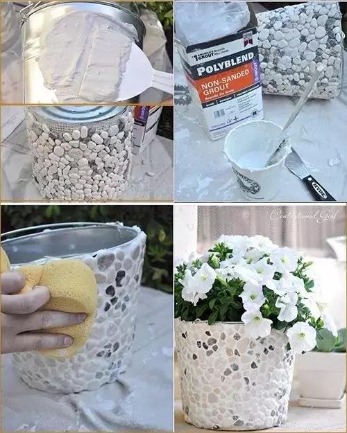 酒坛自制多肉创意花盆制作方法,洗衣液瓶自制花盆最简单的方法