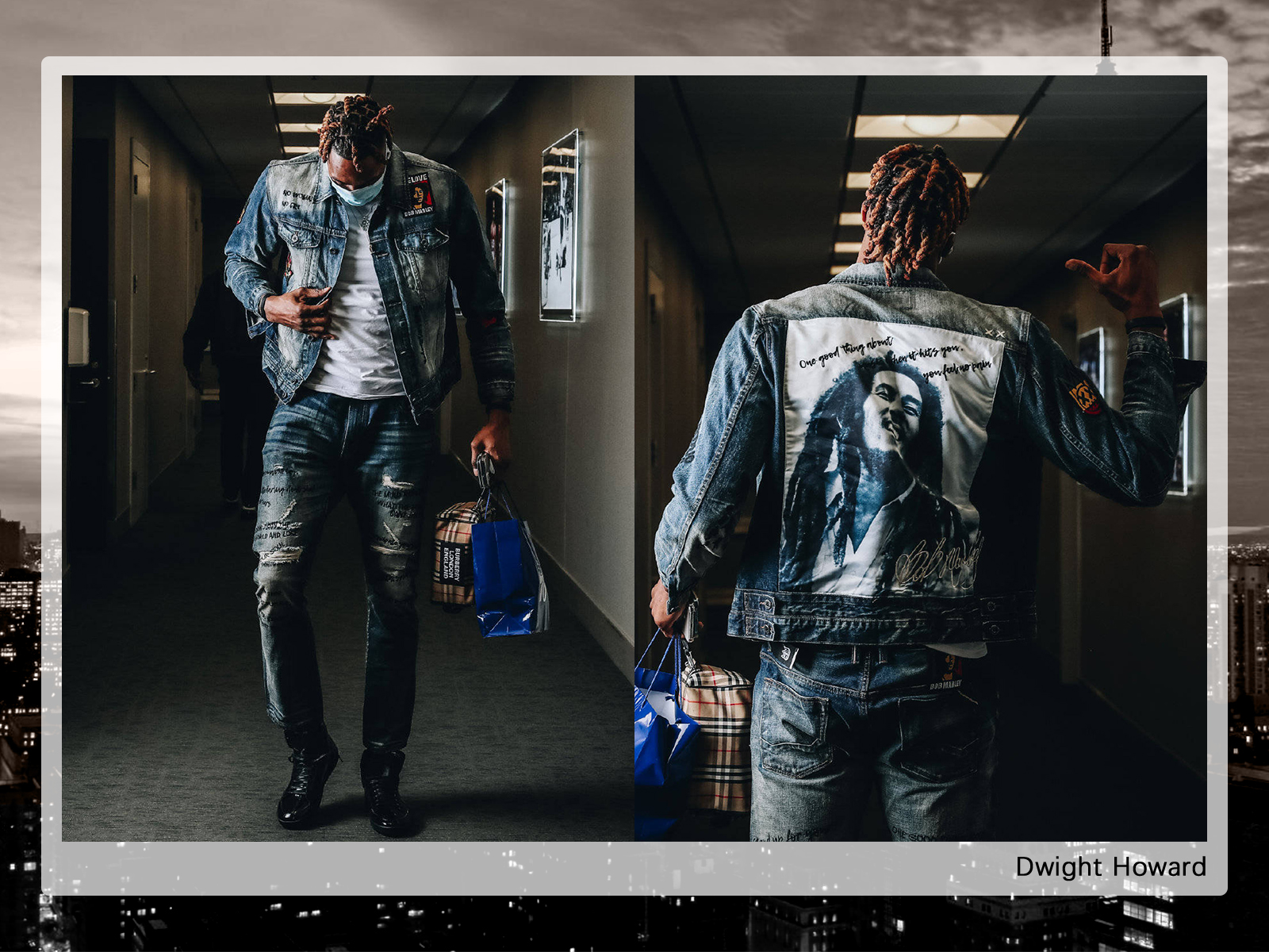 nba球员美式穿搭怎么穿,nba球星牛仔夹克怎么搭