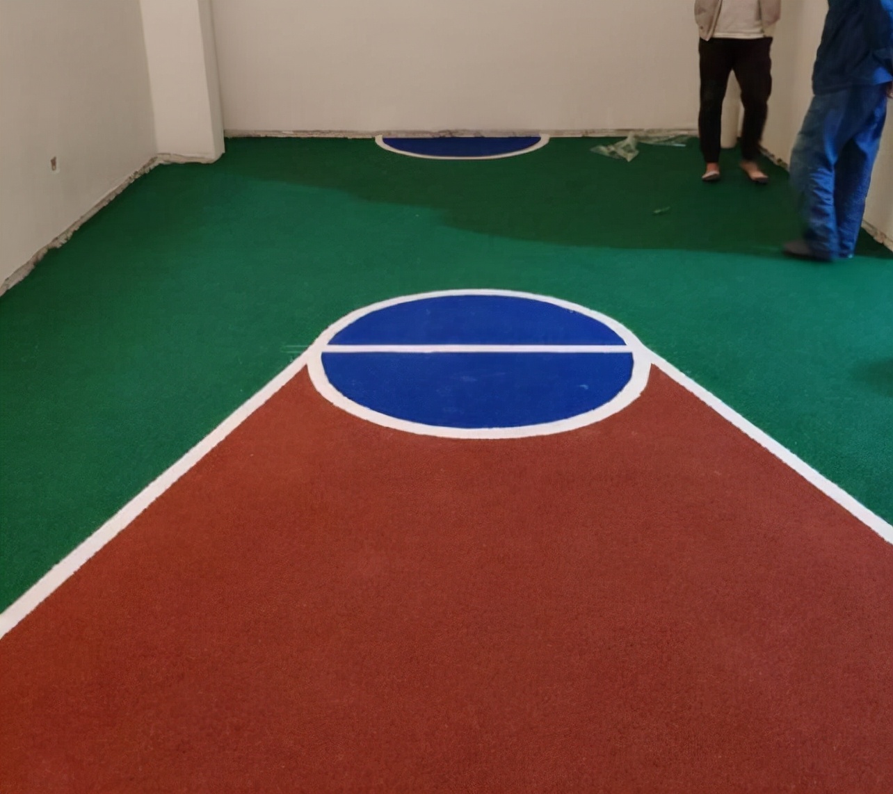 篮球场划线尺寸标准图半场,半场篮球场尺寸平面图