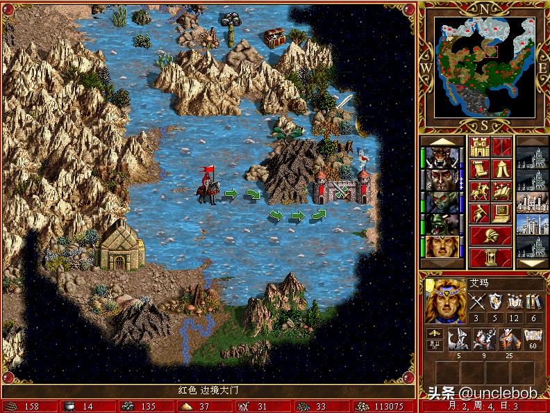 英雄无敌3脆弱平衡失控，电脑瞬间崩盘