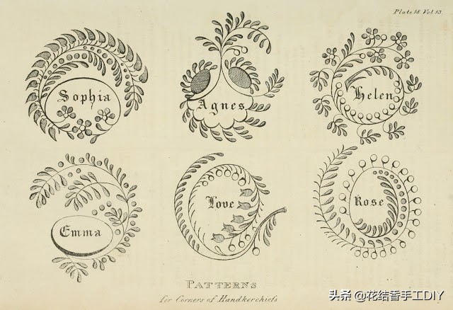 手工刺绣鞋垫花样图案大全图纸,最好看的刺绣图案大全