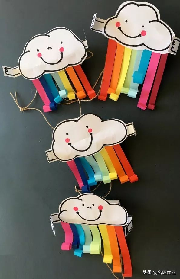 儿童创意手工挂件制作,儿童手工作品装饰
