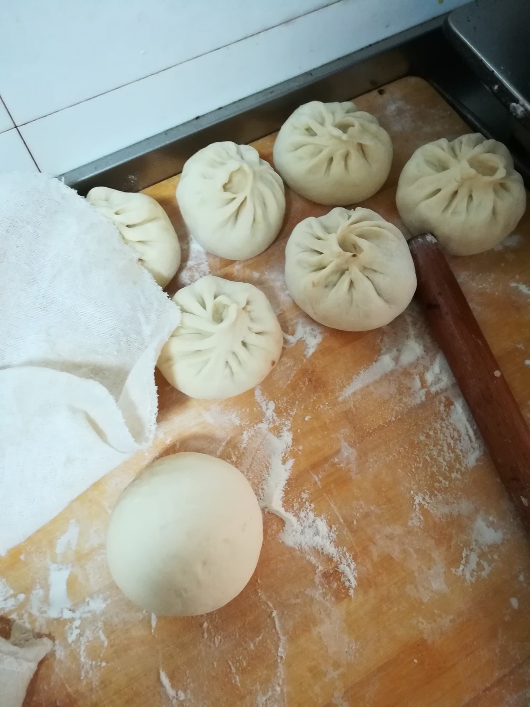 山东大包子捏法,山东大包子馅做法