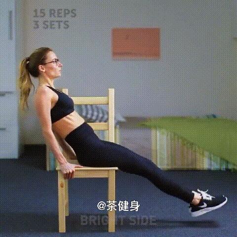 椅子练肚子赘肉正确方法,坐椅子怎么瘦胯两侧赘肉