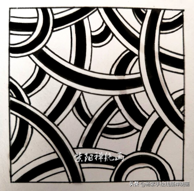 禅绕图样在插画中的运用,禅绕画包教程