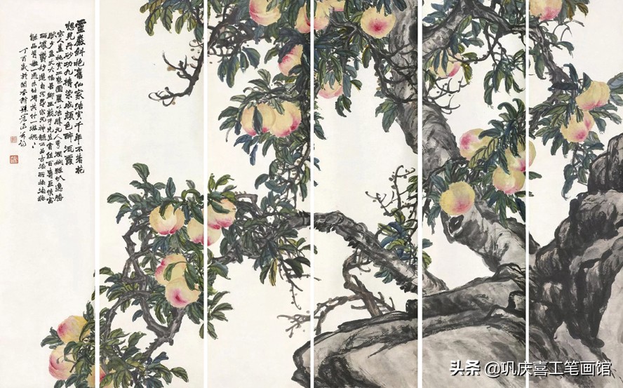 祝寿寿桃图片大全,寿桃祝寿图