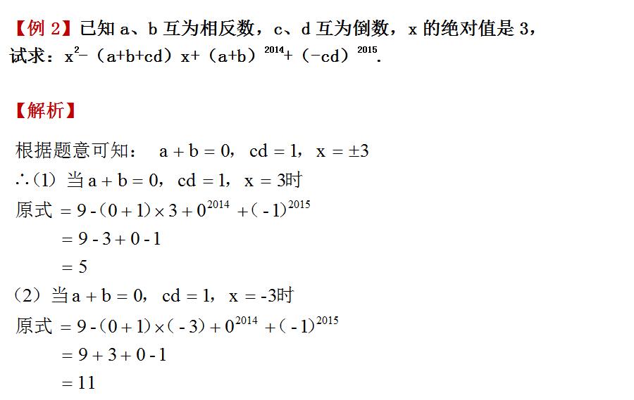 初一数学有理数知识点归纳大全,初一数学有理数知识点讲解