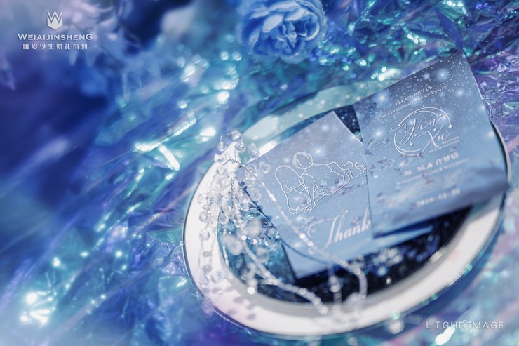 DODOWED真实婚礼案例推荐系列之唯爱今生婚礼策划蓝色星空案例