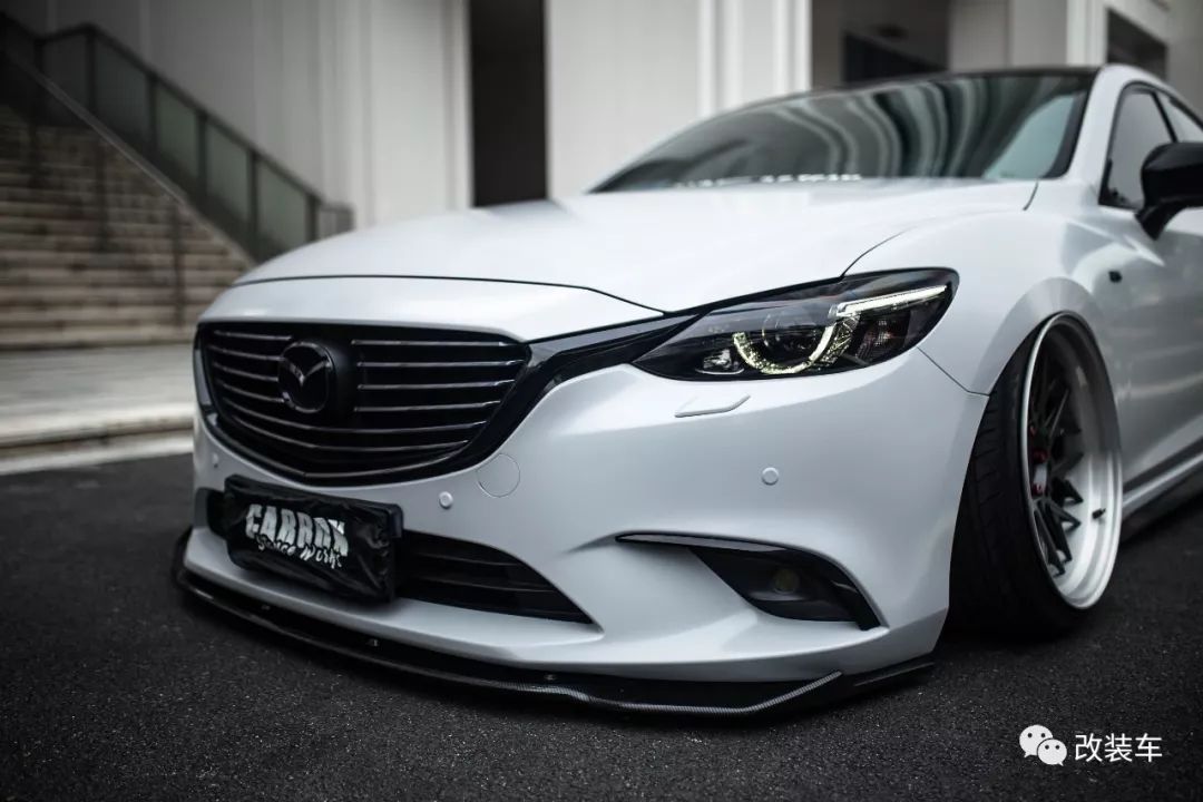 把马自达改装成玛莎拉蒂,马自达阿特兹改装外观全过程