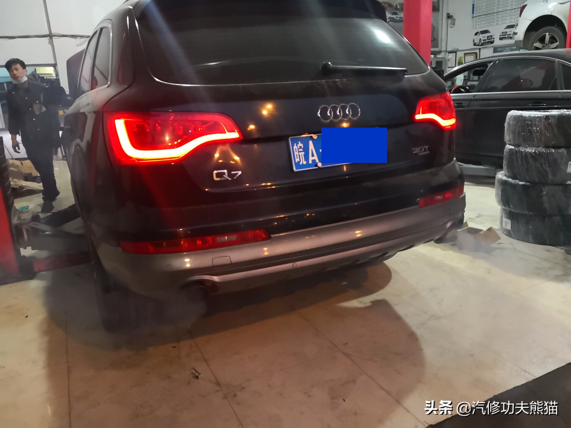 只因修烧机油却被人修到残废！4S拒修！一台奥迪Q7的重生路