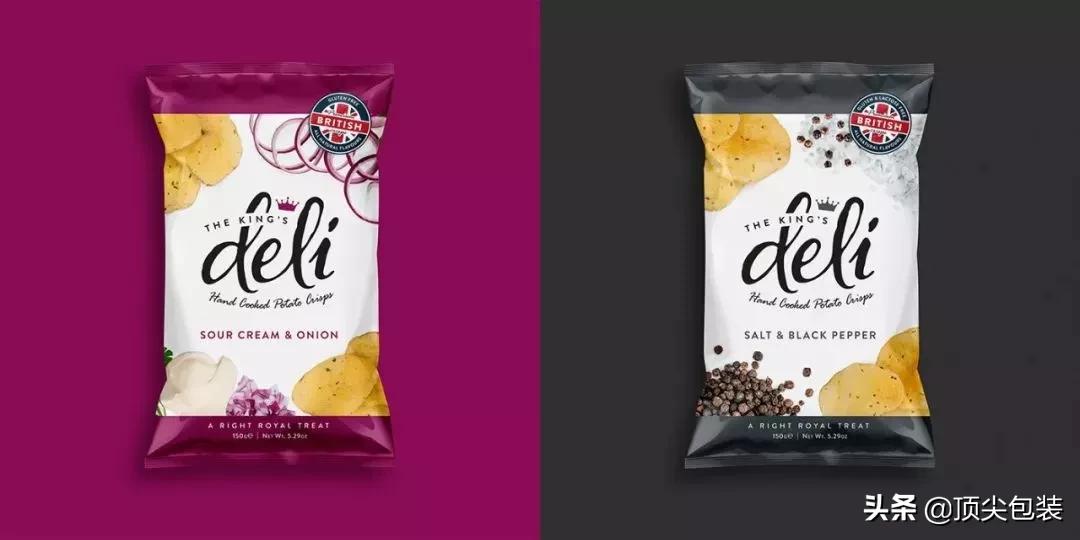 有创意的薯片包装,薯片包装风格
