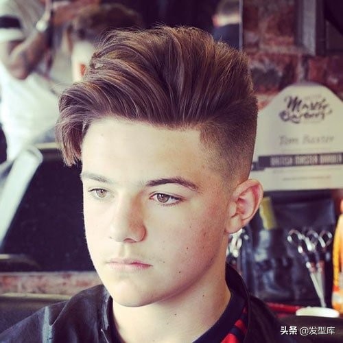 干练清爽的男士短发样式,精简发型男短发