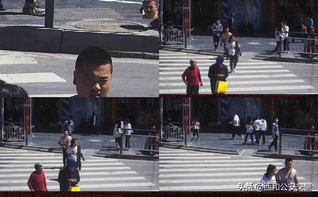 交通违法曝光台行人闯红灯第12期,2020太原市行人闯红灯抓拍点