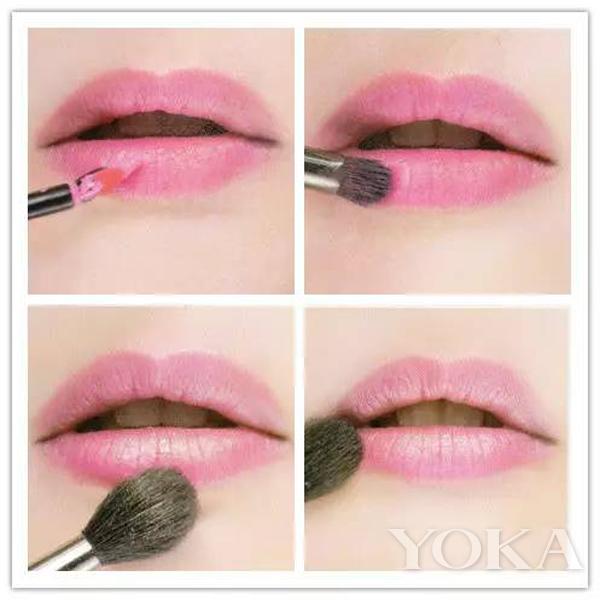 林允最漂亮的唇膏,林允快速化妆变身