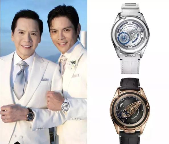 王子男星结婚戴的这些表是真的壕