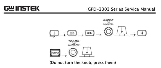 台湾固纬电源使用方法,固纬gpd2303s如何操作