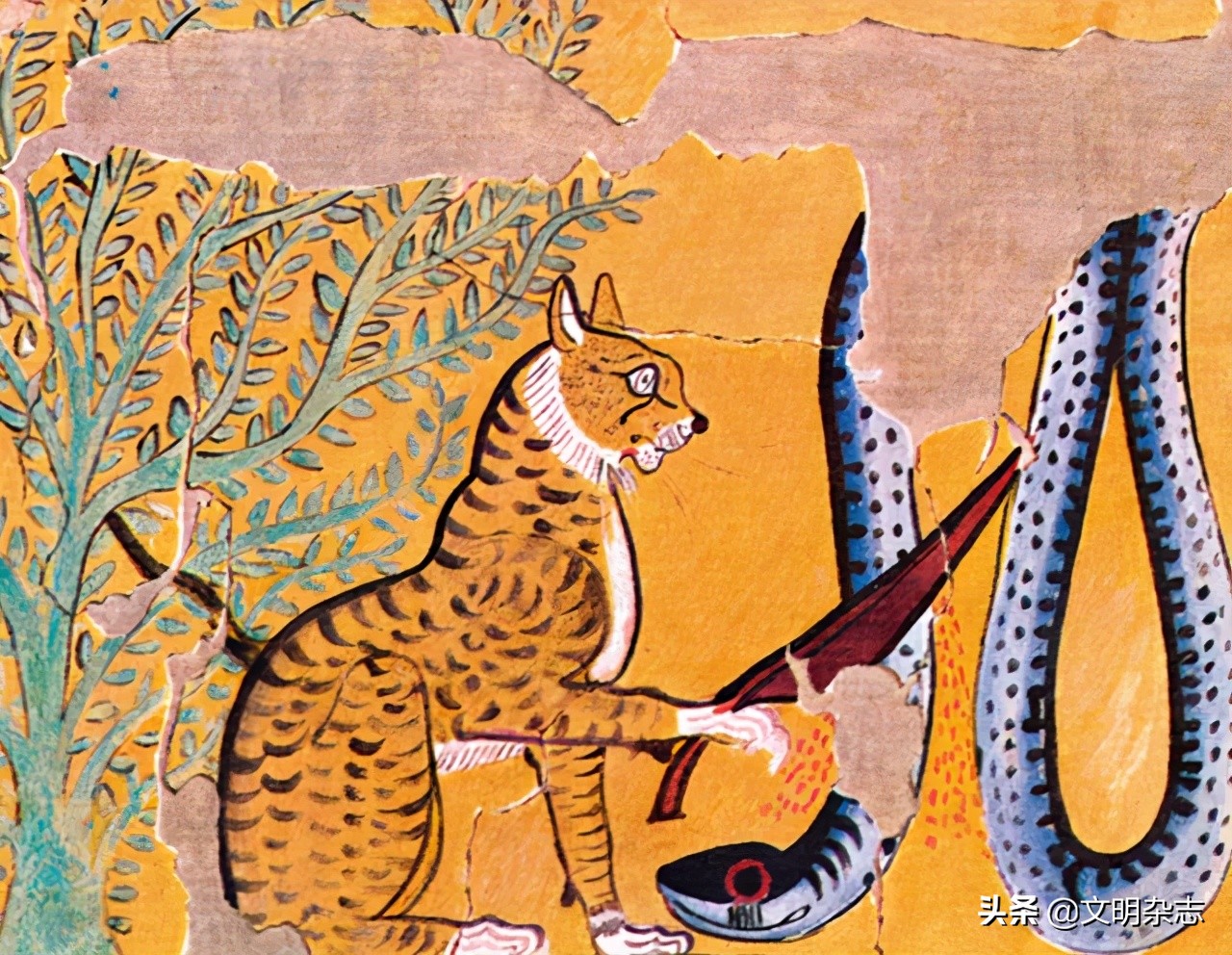 在古埃及神话中的猫传说,古埃及和猫的历史故事