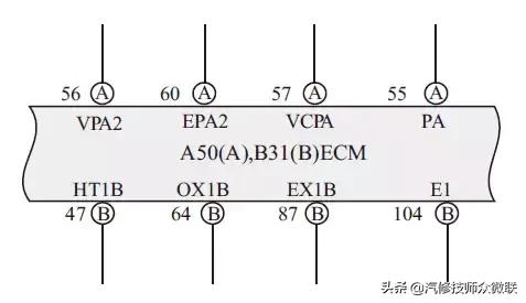 汽车交流发电机的电路原理图,汽车照明电路原理图
