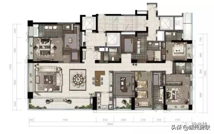 一饱眼福！海内外顶级大平层产品集锦！看后是不是要默默去搬砖？