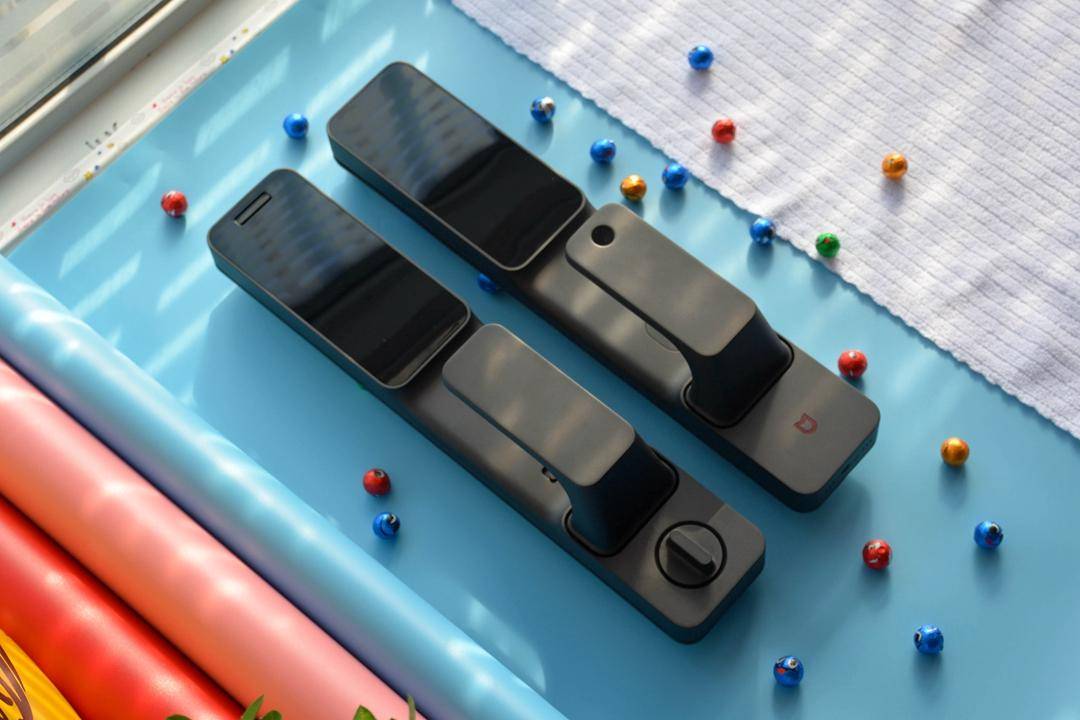 半自动指纹锁直插式锁芯,指纹锁小米最新款