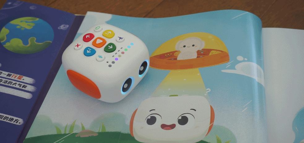 玛塔小q编程机器人示范课,不用编程做机器人