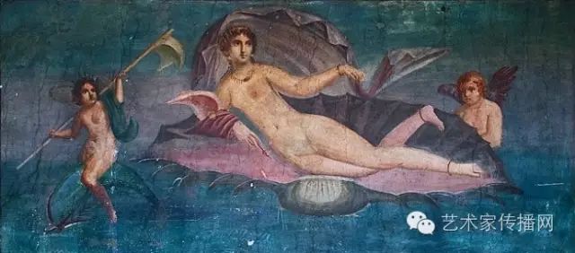 世界名画维纳斯花神,世界名画欣赏爱神维纳斯下篇