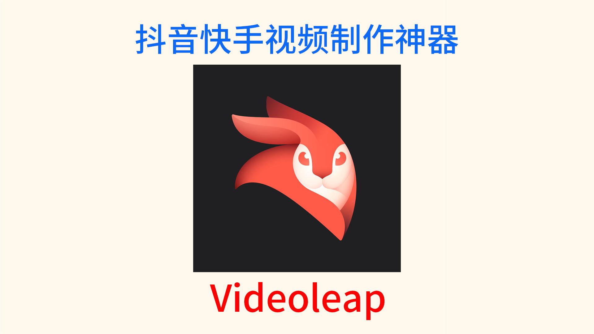 抖音模板快手视频制作,videoleap怎么两张照片做成一张