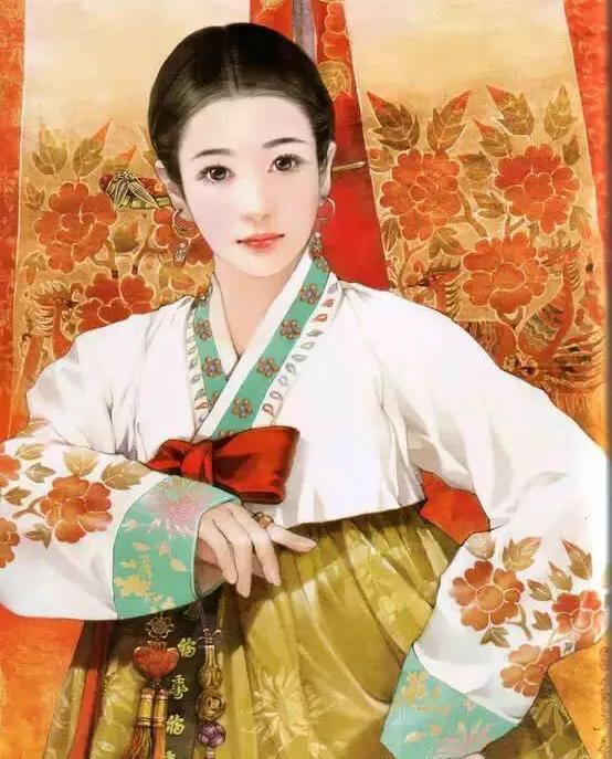 五十六个民族五十六枝花画,五十六个民族人物画高难度