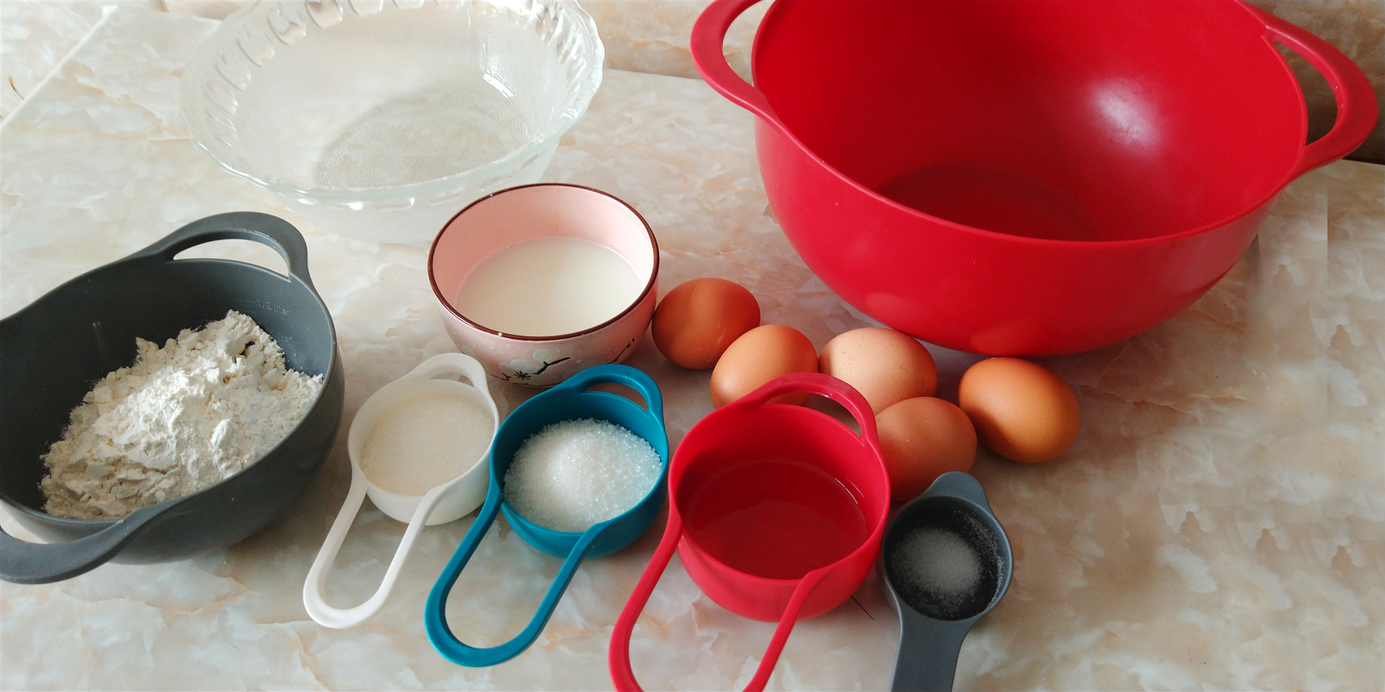 正宗戚风蛋糕，不塌陷不回缩，做法比例详细讲解，保证一次成功