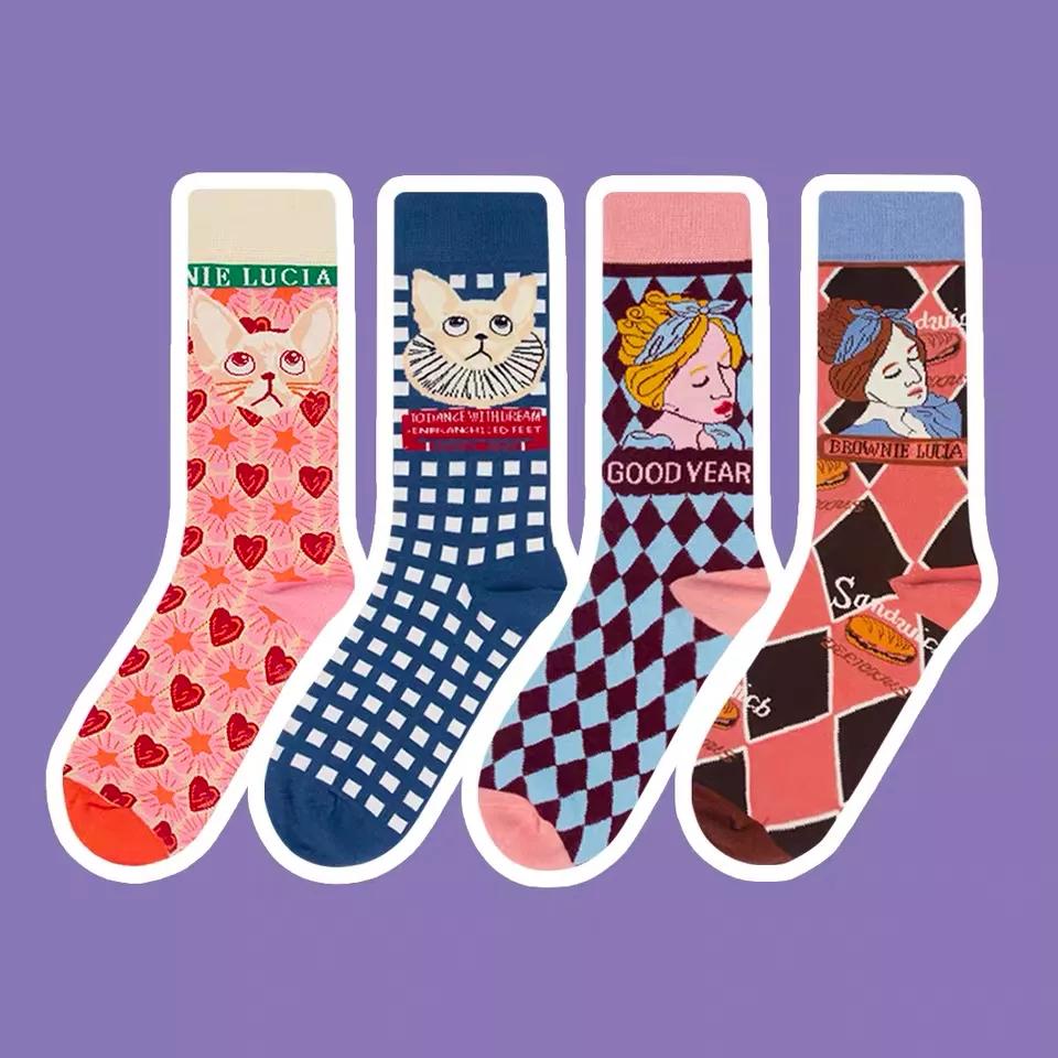 初秋必备好看的袜子,好看又好穿的袜子店