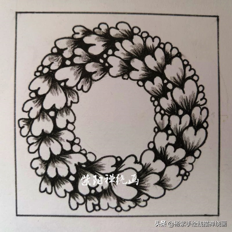 禅绕图样在插画中的运用,禅绕画包教程