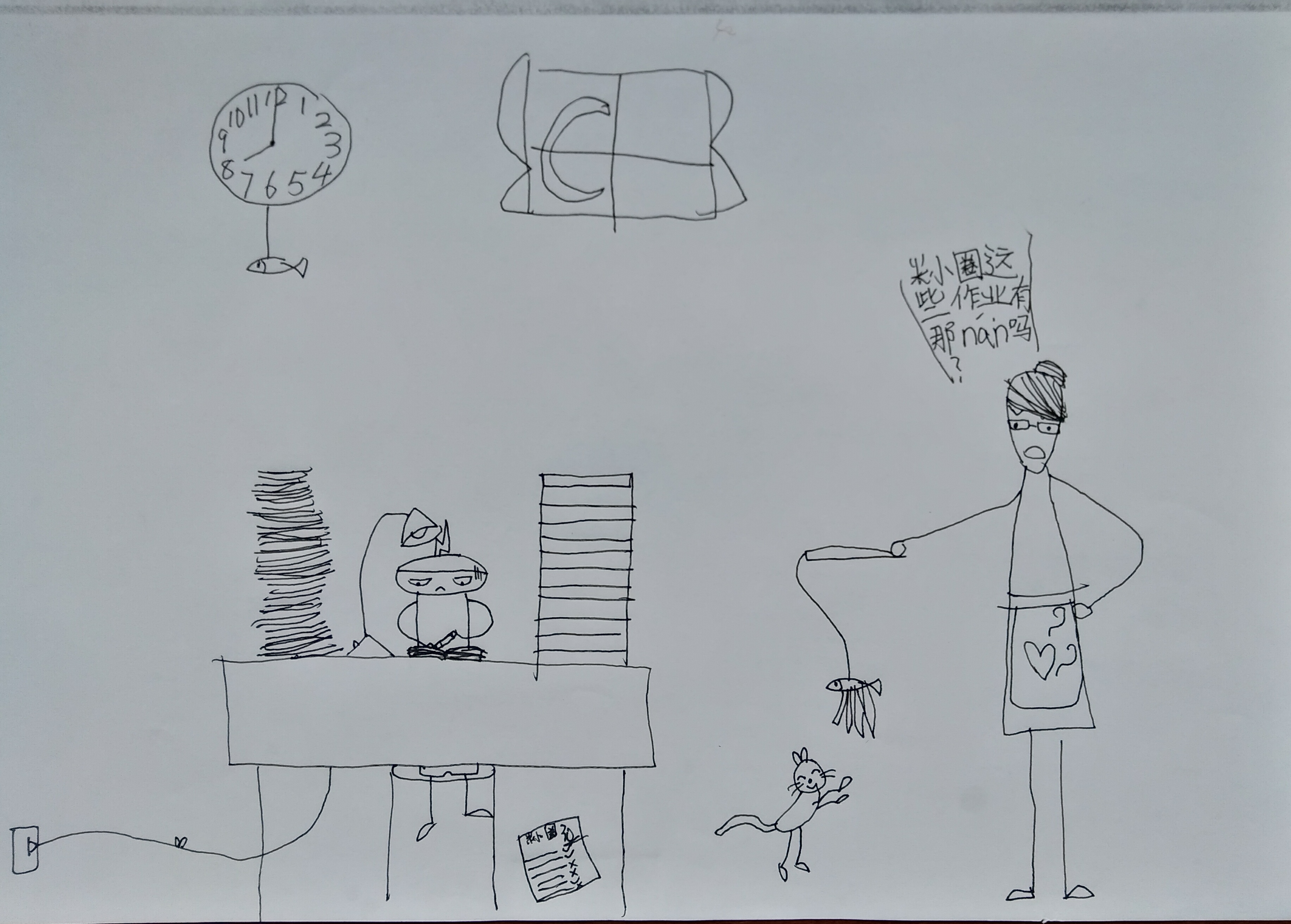 童真童趣儿童画,儿童画画展作品