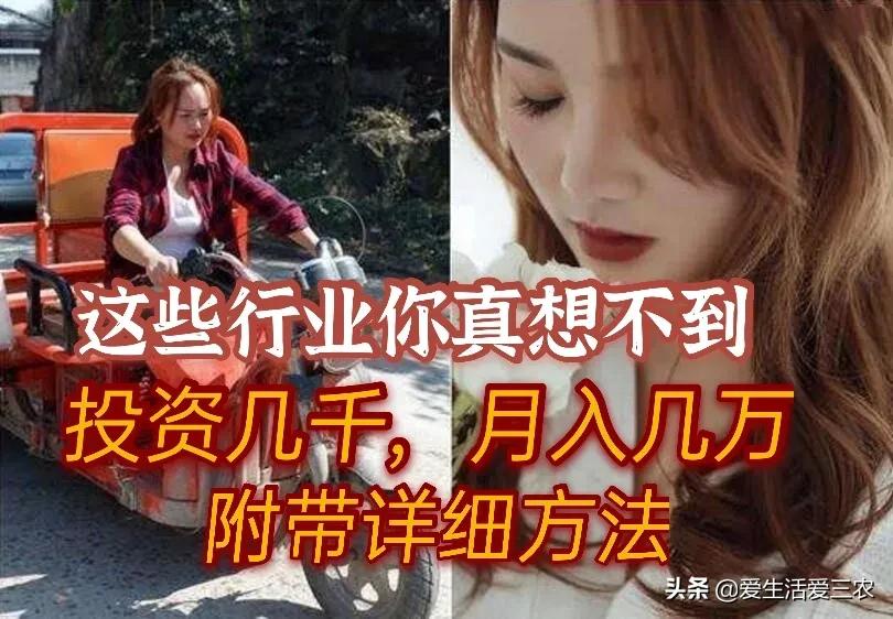 在农村投资几万块做什么好,20万在农村投资什么项目比较靠谱