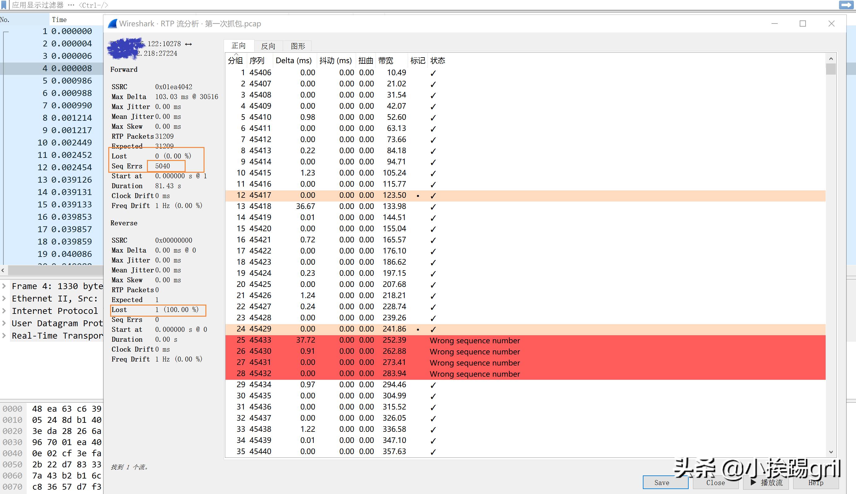 视频流拖影花屏故障-罪魁祸首原来是UDP报文乱序及丢包？