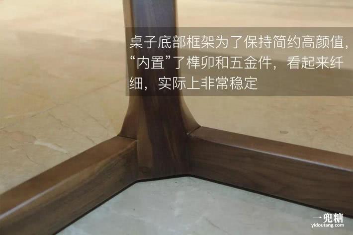 纯天然大理石餐桌黑白灰,大户型大理石餐桌推荐