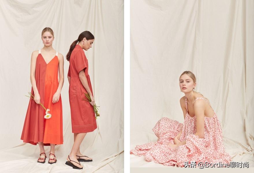 leemathews2021春夏，经典复古的条纹波点碎花