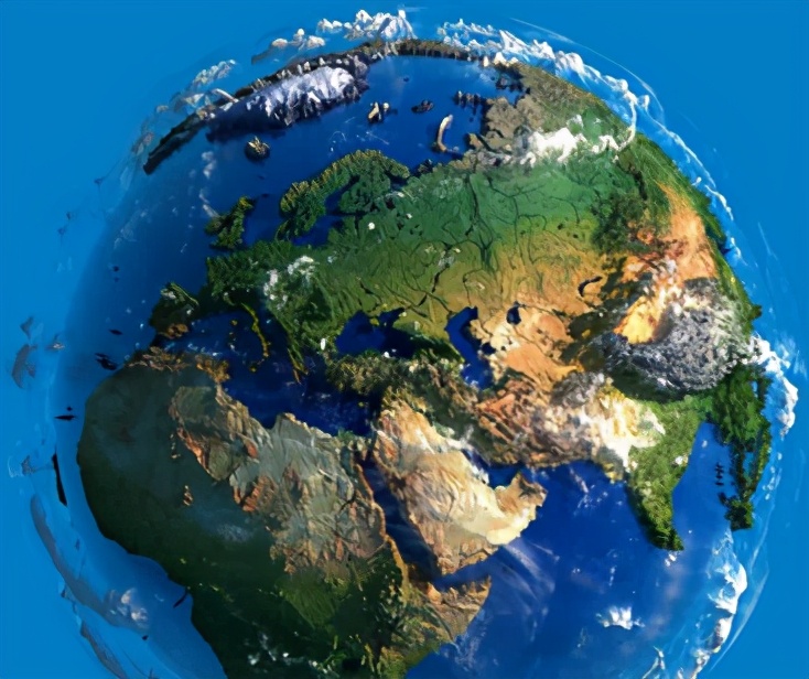 全球3d地形图高清版可放大,3d地图中国地形全景