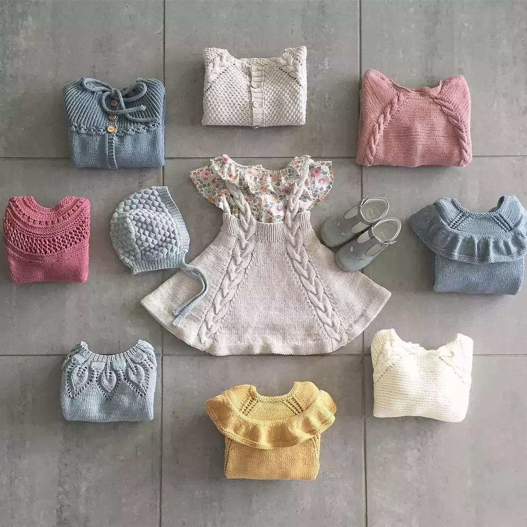 超漂亮宝宝连体衣编织教程,编织简单温暖的宝宝衣服中文版