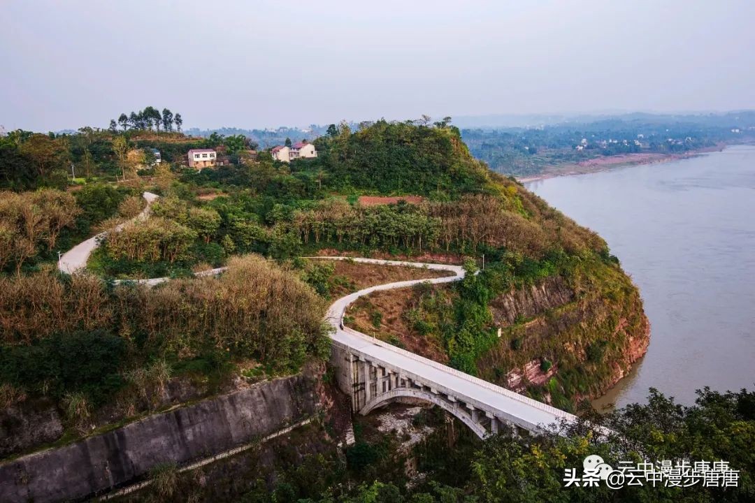 嘉陵江礼安,嘉陵江边周子古镇