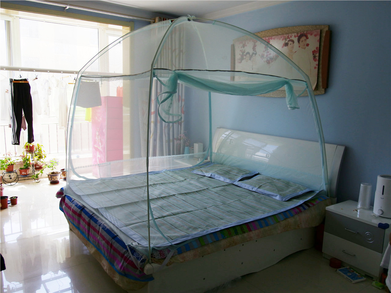 这个炎热的夏天有品上架COMOLIVING抗菌空调夏被凉席蒙古包蚊帐