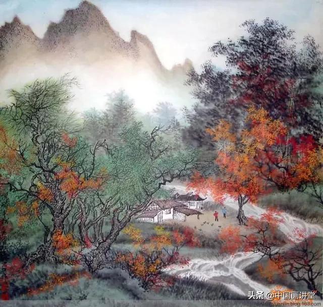 张利国画山水画欣赏,张富君山水画新作品图片