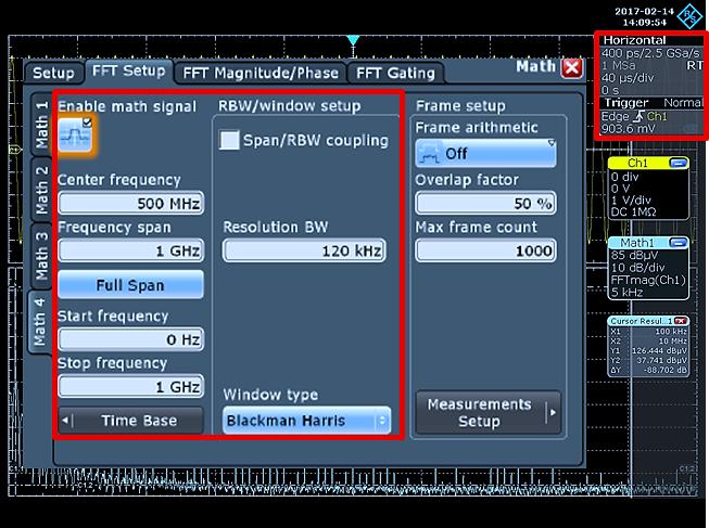 示波器傅立叶变换功能在开关转换器设计的应用
