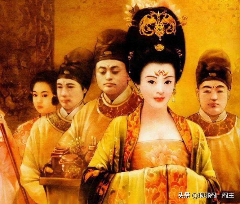 中国四大美女里的杨玉环,历史上的四大美女杨玉环